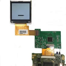 ЖК-экран для nintendo Gameboy цвет подсветка запасные части для GBC 5 сегментов Регулируемая яркость экран комплект модификации