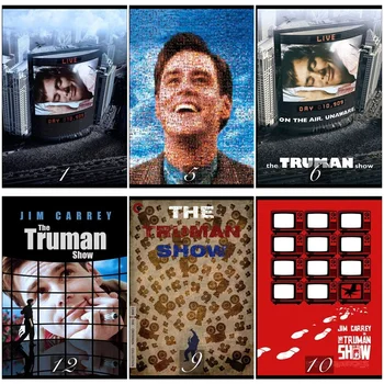 

The Truman Show Movie Home Decorative Painting White Kraft Paper Poster 42X30cm