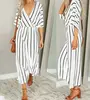 Retro Rompers Womens Girls Jumpsuit Women Summer Half Sleeve Striped Loose Overalls Jumpsuit Combinaison Femme Body Mujer hot ► Photo 3/6