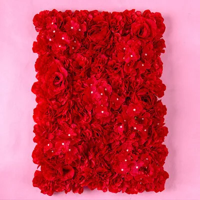 3 шт./лот 40x60 см панно Цветы Свадебные украшения шелк цветочный фон шампанское роза поддельные цветы гортензии стены задний план - Цвет: F
