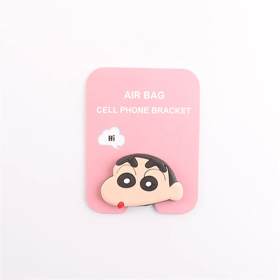 Universal Cartoon Cute Airbag Phone Ring Desktop Support Mobile Phone Holder Lazy Stand For iPhone 11 Pro Huawei Samsung Xiaomi