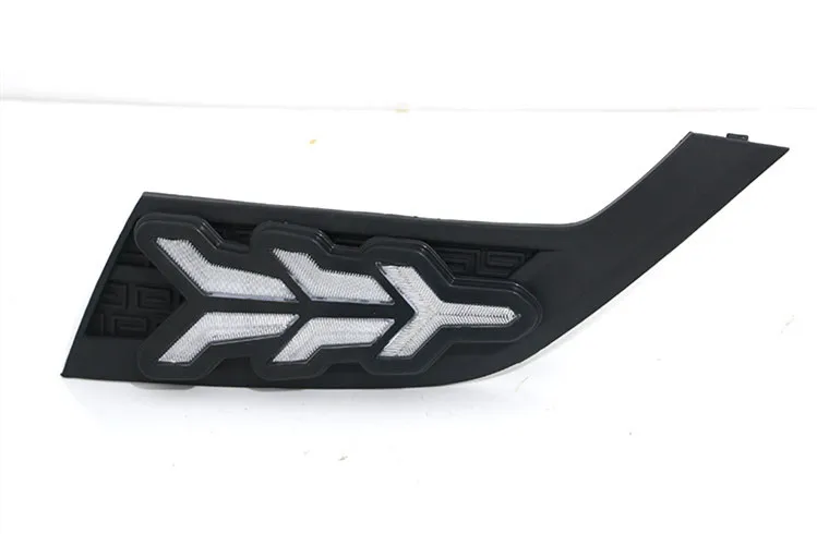 EOsuns led drl дневные ходовые огни для Geely Emperor- с динамическим движущимся желтым поворотным сигналом и синим ночным светом