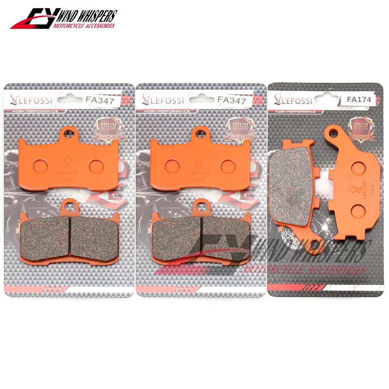 Motorcycle Front Rear Brake Pads For Suzuki Gsxs750 Gsxs750 Gsxs Gsxs