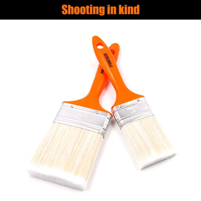 New House Decorative Paint Brush Acrylic Oil Wooden Building Painting Household Tool Wall Decoration Cleaning Brushes1-4 in afbeelding
