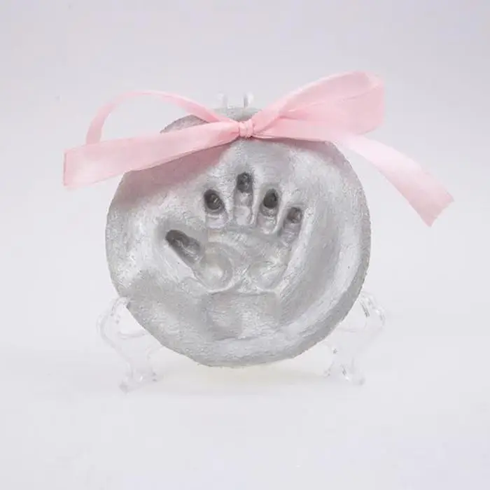 Ребенок Handprint глина отпечаток Imprimt литье для ребенка инструмент день рождения DIY мягкая глина Декор