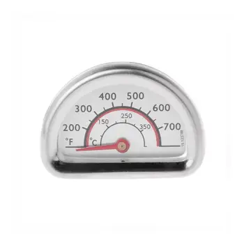 

1Pc New BBQ Barbecue Smoker Grill Thermometer Temperature Stainless Steel Indicator Gauge Heat Thermometer L3L6