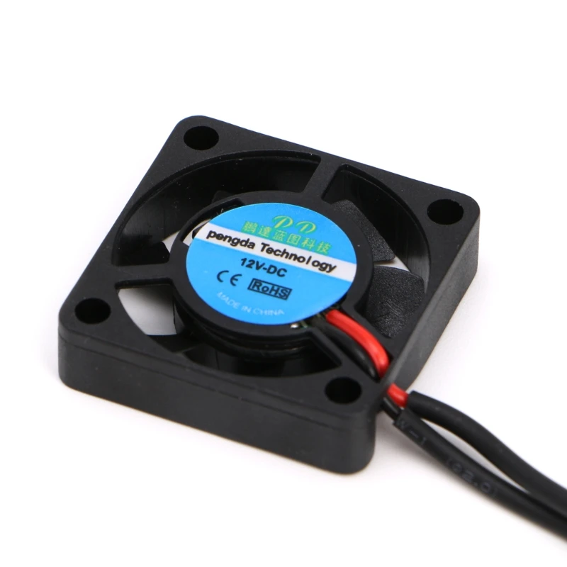 DC 5V/12V 30*30*7mm 2Pin Brushless 2-Wire 3007S Axial Cooler Cooling Fan