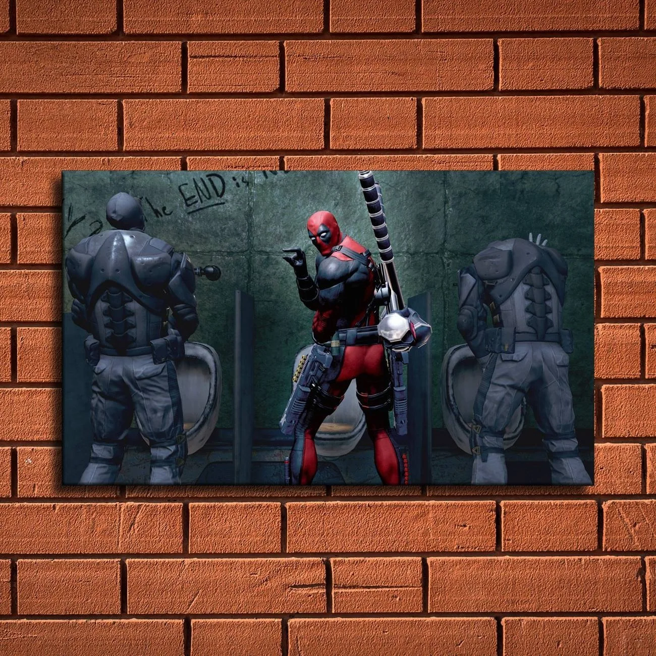 Deadpool декоративные картины настенная живопись Висячие плакаты с героями
