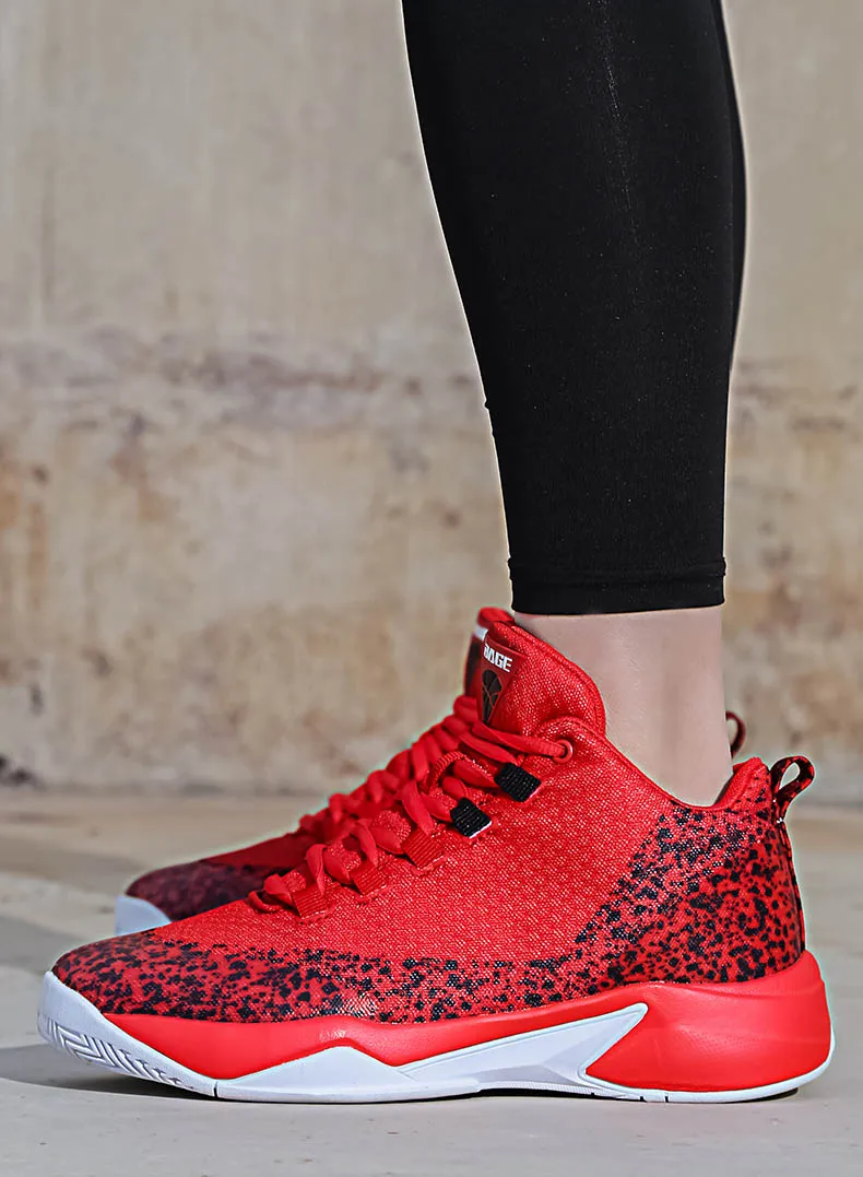 Красная обувь баскетбольные кроссовки мужские хип-хоп высокие Lebron 15 Basketbol Ayakkabi Soldier спортивная обувь Zapatos De Baloncesto Hombre