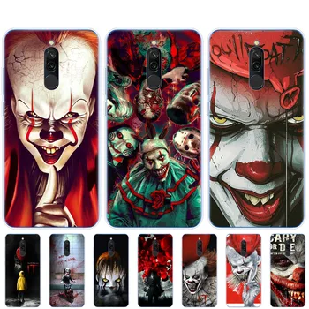 

silicon case for xiaomi redmi 8a 8 note 8 PRO 8T 9S case cover for xiaomi mi 10 NOTE 10 PRO MI 9 lite The Clown Horror IT