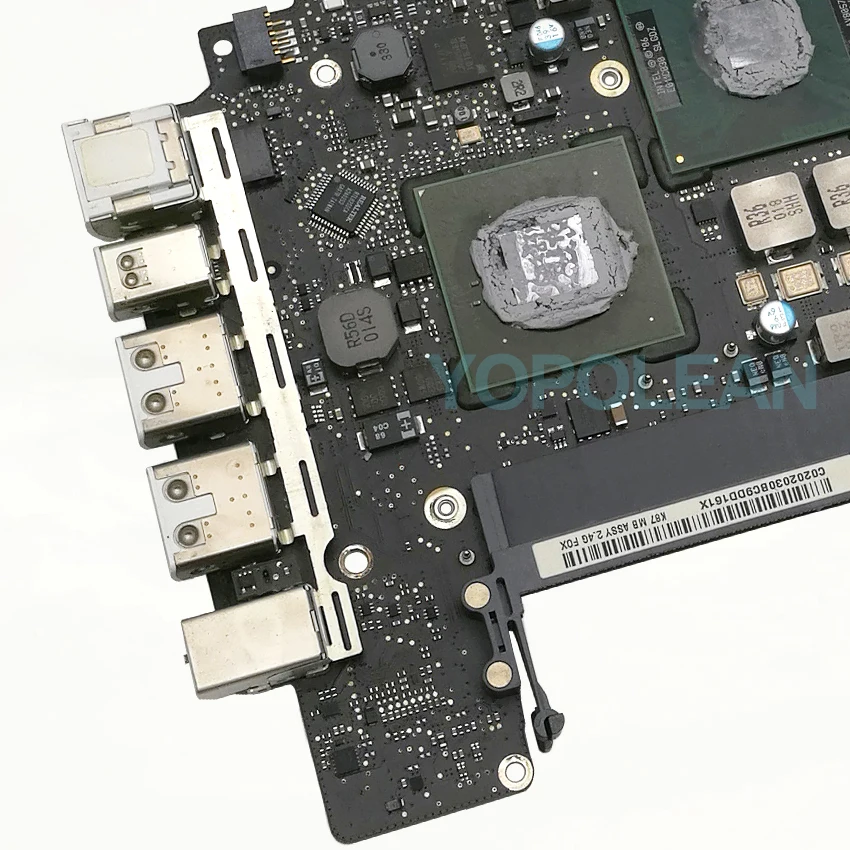 Оригинальный P8600 2 4 ГГц Материнская плата для ноутбука Macbook 13 &quotA1342 материнскую