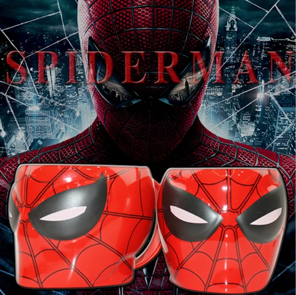 Мстители Endgame Marvel Человек-паук кофейная кружка молочная чашка для воды и чая Рождественский подарок