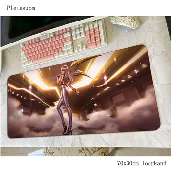 

Ahri sexy mouse pad Personality Computer mat 70x30cm gaming mousepad large Boy Gift padmouse keyboard games pc gamer desk