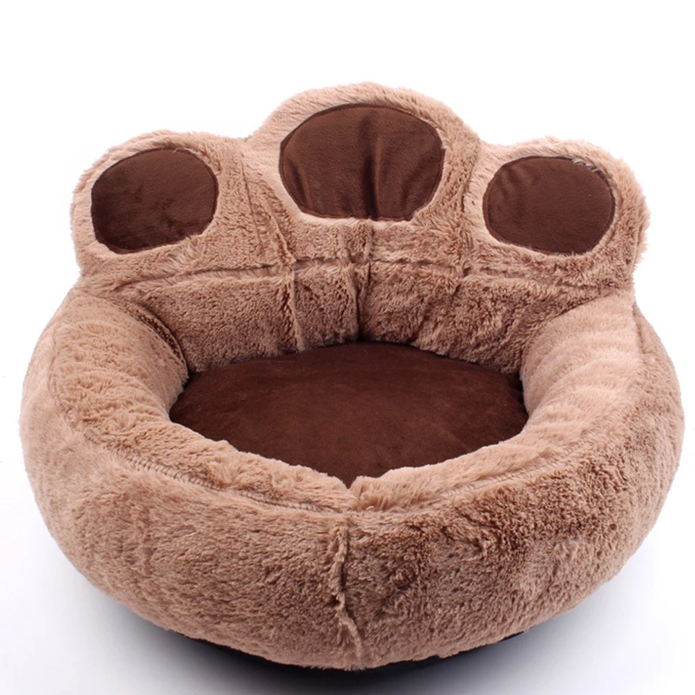 cheap Soft and Comfortable Pet Sofa Mat Bear Claw Shape Dog and Cat Sleeping Bed for Small Animals Pet Bed