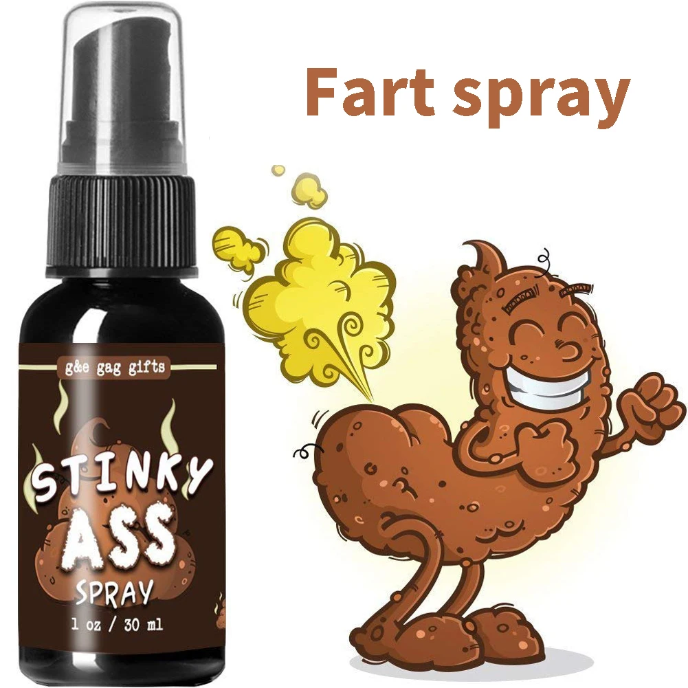 

30 Ml Mist Toy Halloween Liquid Fart Festival Smelly Holiday Prank Stinky Gas Kids Gag Joke Spray Friends