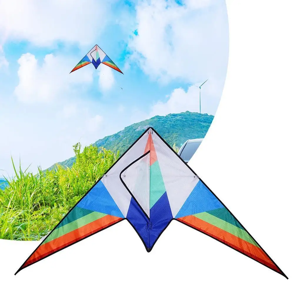 

High Quality 1.2m Falcon Circulating Ballet Stunt Kites Kite With Line Handle Power Kite Flying Top 0utdoor Toys