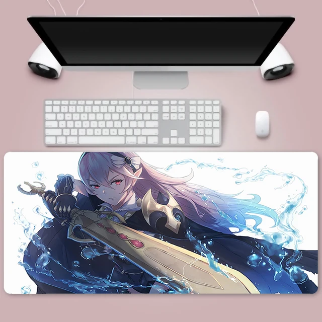 Anime Fire Emblem kamui  Large Mousepad Mice Pad Durable Keyboard Pad Desk Mat