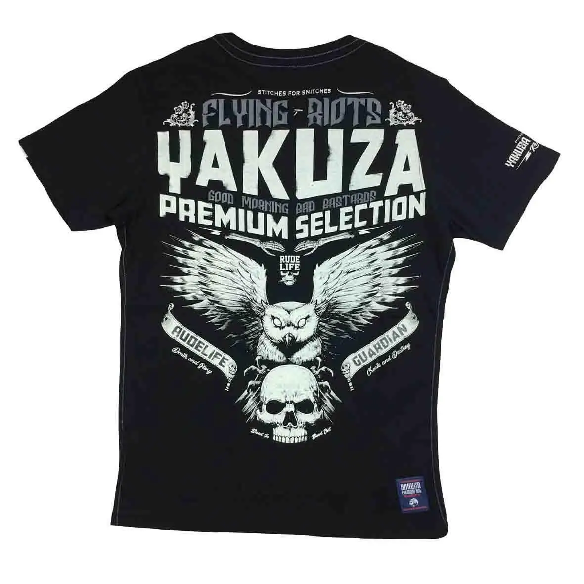 

Yakuza Premium T-Shirt" 2309" | YPS Black Mens Flying Riot- show original title2019 New Short Sleeve Men T shirt