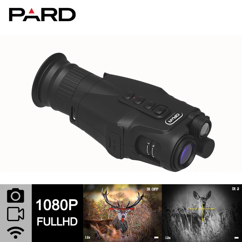 

newPARD NV019 High Definition Monocular Night Vision Installation Memory Card Photo Video Night Hunting Patrol Infrared Telecope
