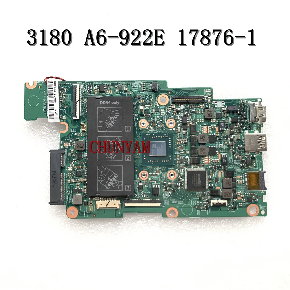 Абсолютно новая материнская плата 17876-1 CY5JK для ноутбука Dell Inspiron 11 3180 3185 системная