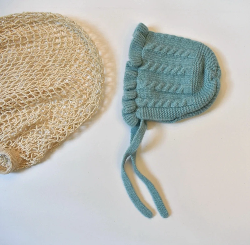 CROAL CHERIE Baby Hat Cotton Warm Newborn Accessories Baby Girl Princess Hat Autumn Winter Hat For Kids Infant Toddler Cap     (13)