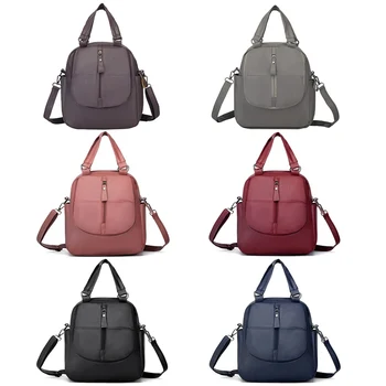 

Retro Shoulder Bag Multifunctional Bag Handbag Dual Purpose Backpack