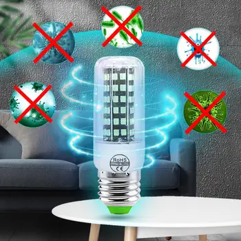 

E27 UVC Germicidal Lamp LED Corn Light Bulb Disinfection Dust Mite Sterilizer