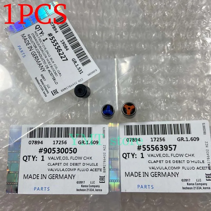 Oil-By-Pass Valve Oil Flow One-Way Valve Chevrolet Cruze Sonic Trax Aveo Epica 1.6 1.8 55556227 90530050 55563957 engine purge control valve turbo blow off valve hydraulic control valve auto ac can tap valve load sensing valve brake compensator