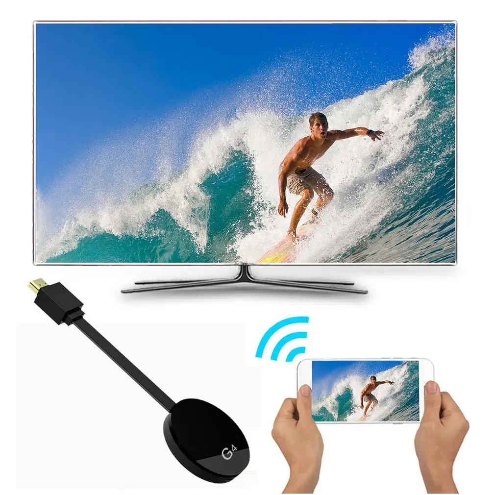G4 Chromecast хромированный литой ультра 4K цифровой медиа видео поток HDTV WiFi HDMI высокой четкости высокой производительности