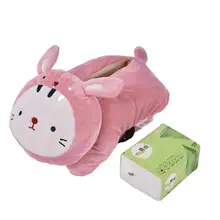 Высококачественный универсальный автомобильный подлокотник, милый мультяшный бумажный держатель для полотенец, товары для салона автомобиля, аксессуары для автомобиля