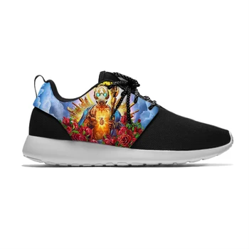

Cosplay Popular Video Games Borderlands 3 Print Breathable Sneakers Lightweight High Quality Mesh Sports Shoes Christmas Gifts