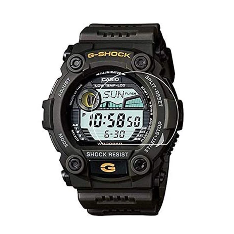 3 Pezzi Di Pellicola Protettiva Trasparente Per Casio G-Shock Dw-6900/7900 Gw-6900/7900 Gm-6900 Gdx-6900 G-6900/7900 Guarda La Copertura Della Protezi