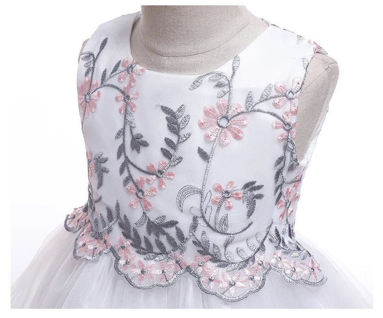 Embroidered Flower Dress 6