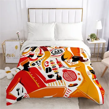 

3D Custom Design Quilt/Comforter/Blanket Covers Bedding Bag Duvet Cover 203x230 265x230 210x210 Modern Abstract Style Bed Linens