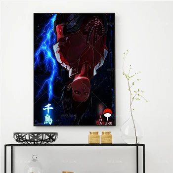 

Home Decoration Anime Posters Naruto Sasuke Uchiha Wall Art Print Modular Bedroom Canvas Painting Corridor Living Room Cuadros