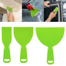 Grattoir à couteaux en plastique, outils de Construction, grattoir à glace de voiture facile à nettoyer, autocollants de fenêtre, papier peint, outils à main 3 pièces 