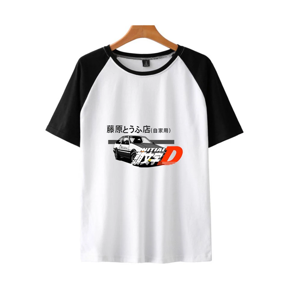 Funny Digital Initial D Printing   T-shirtdevops Summer spliceT shirt  Tee