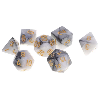 

49pc Polyhedral Dices for Dungeons & Dragons DND RPG MTG Board Table Games