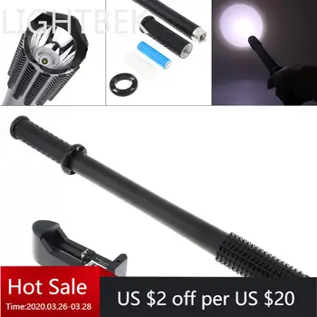 

700 Lumens Q5 LED 3 Mode Light Extended Edition LED Flashlight with Charger One 18650 Battery for Camping Hiking Hunting US Plug