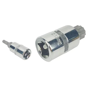 

Spline Bit Sockets S2 Steel MM 4mm - 18mm Tool 10 Pcs 12 Point MM Triple Square
