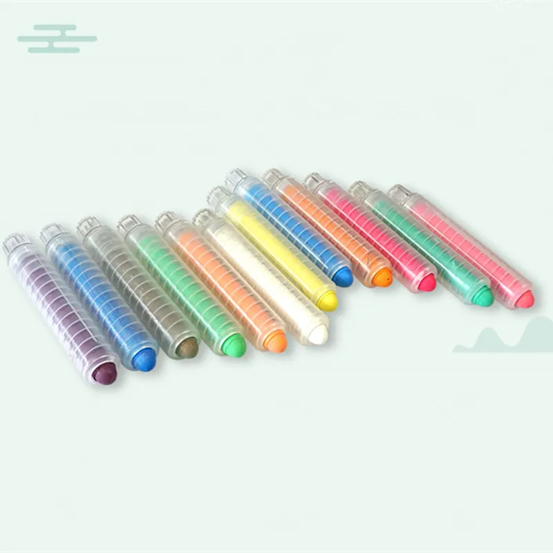 Новинка безопасная безпылевая меловая ручка рандомная детская игрушка