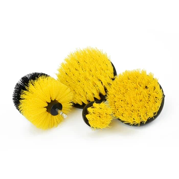 

4pcs/set Power Scrubber Drill Brush Shower Wall Tiles Grout Cleaner Attachment