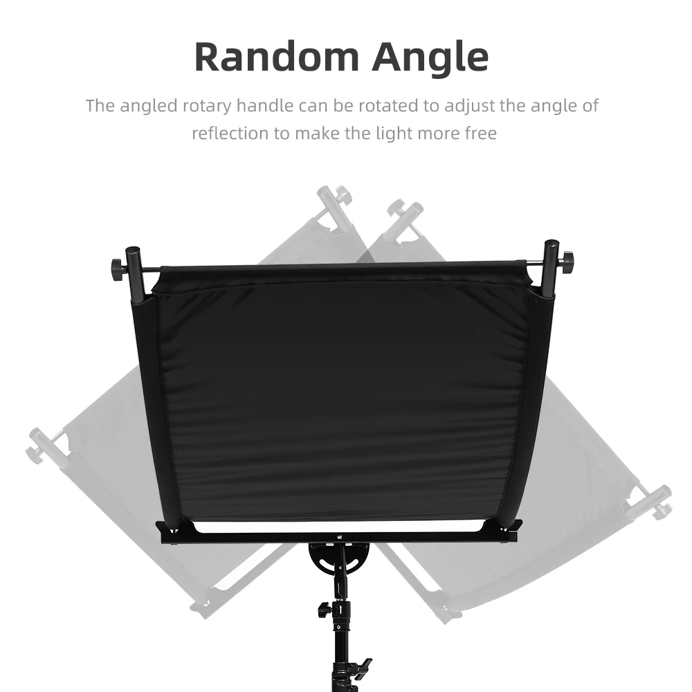 U-type 155*61cm 4in1 Silver Black White Gold Reflector Diffuers Collapsible Photography Light Reflective Screen