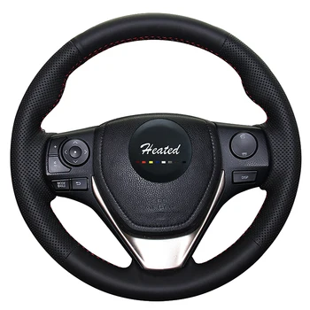 

Steering Wheel Cover for Toyota RAV4 2013-2017 Corolla 2014-2017 Auris 2013-2016 Scion braid on the steering wheel