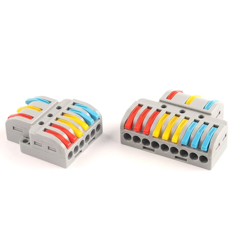 

Fast Wire Connector electrical Led splitter Universal Push-in Conductor PCT SPL series Wiring Connectors Terminal Block