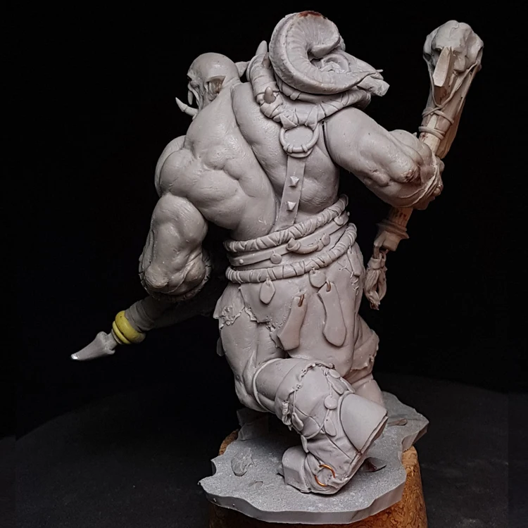 1/24 ORC Warrior Resin Figure Building Kit