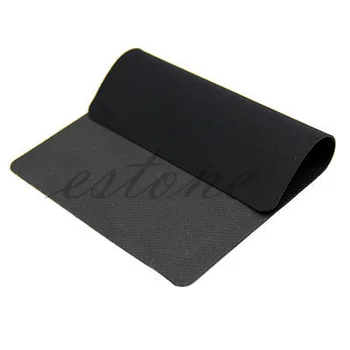 

NoEnName_Null Brand New Slim Mousepad Mouse Pad Mat For PC Optical Laser Mouse Trackball Mice Black High Quality