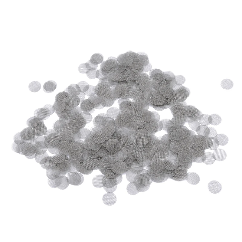 Thickened Multifunctional Hookah Water Pipe Stainless Steel Tobacco Metal Filters Pipe Screen Gauze 500pcs/pack hookah water pipe,smoking pipe filters