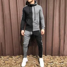 #Special Offers KLV Tracksuit Men Autumn Patchwork Hoodies Zipper Sportswear Sweatshirt Top Pants Sets Hip Hop Suit Outwear Brand Fasshion #Special Offers KLV Tracksuit Men Autumn Patchwork Hoodies Zipper Sportswear Sweatshirt Top Pants Sets Hip Hop Suit Outwear Brand Fasshion
