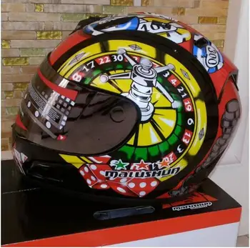 

New Marushin Motorcycle Helmet Men's Full Helmet Professional Racing Helmet g16